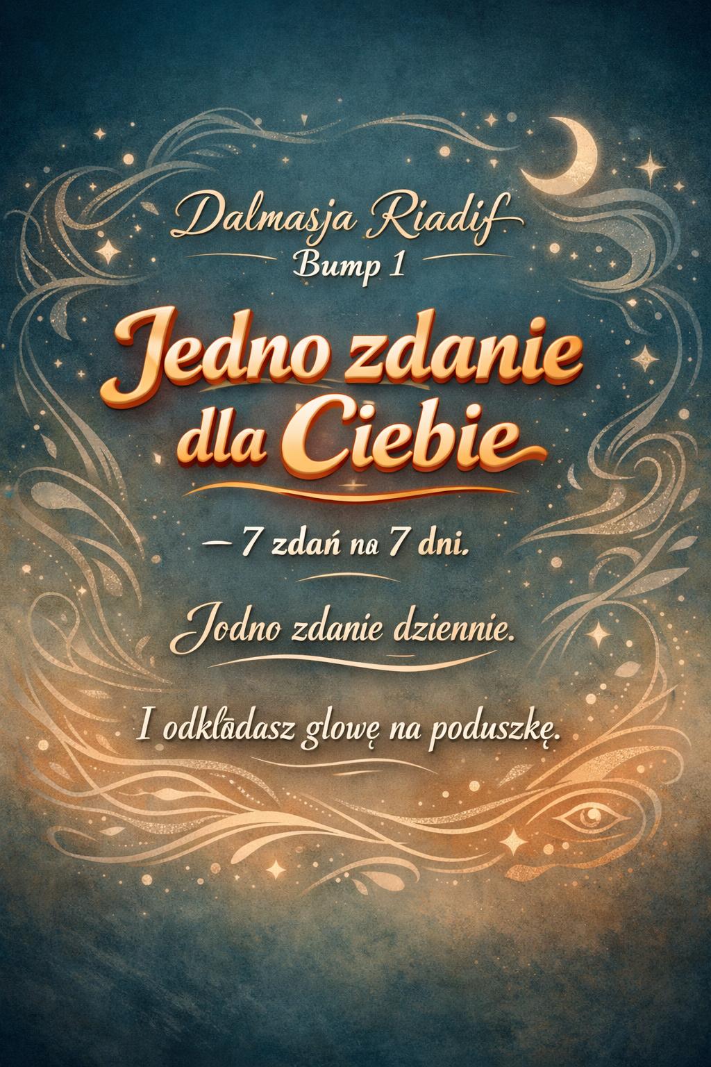 Jedno zdanie dla Ciebie